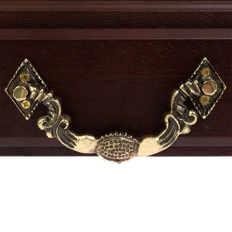 Шахматы в ларце из натуральных камней Долерит Малахит Мрамор Decorative Thematic Chess Русь