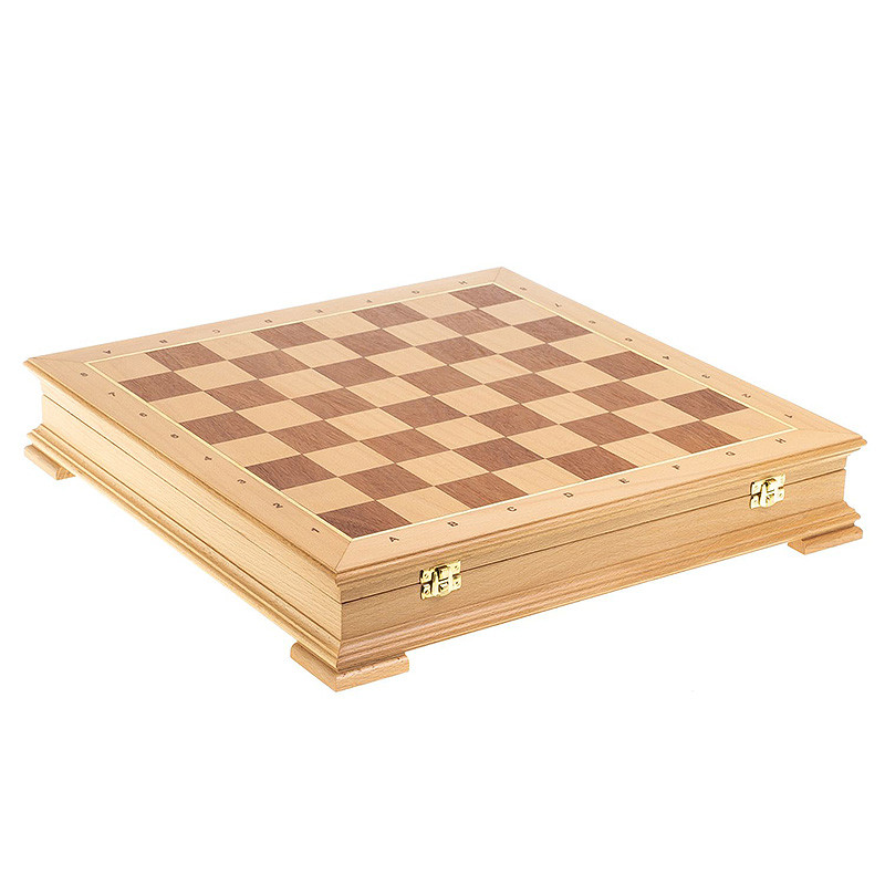 Шахматы Северные народы в ларце из натурального бука Decorative Thematic Chess