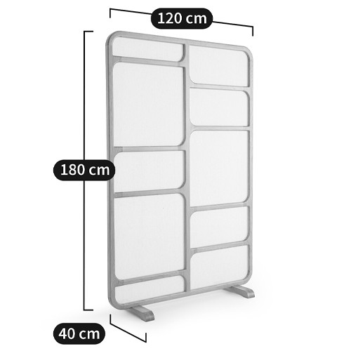 Ширма из массива дуба и ткани Arcuri Screen