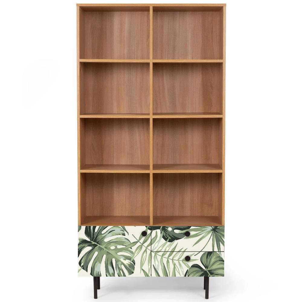 Широкий стеллаж с принтом Elise Rack