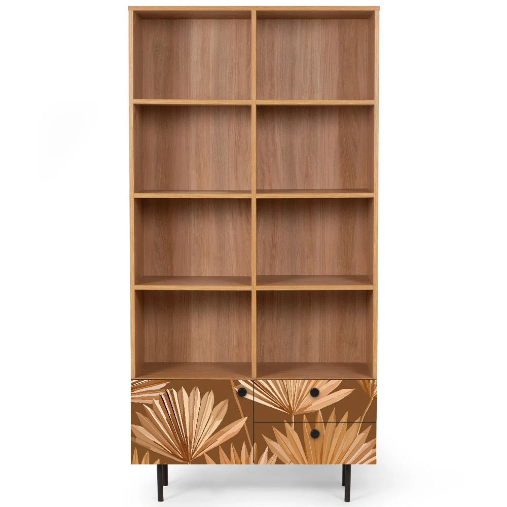 Широкий стеллаж с принтом Elise Rack