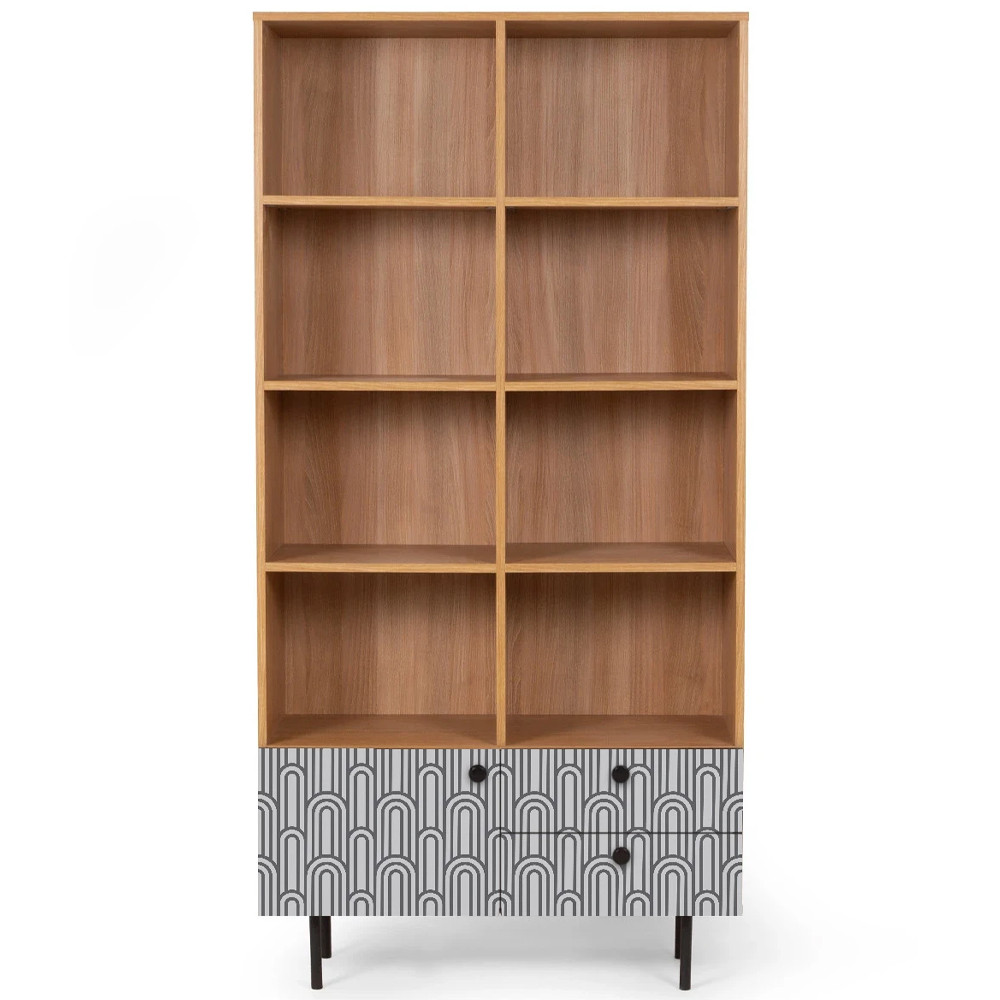 Широкий стеллаж с принтом Elise Rack