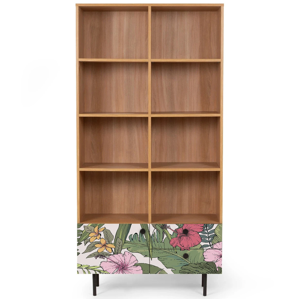 Широкий стеллаж с принтом Elise Rack