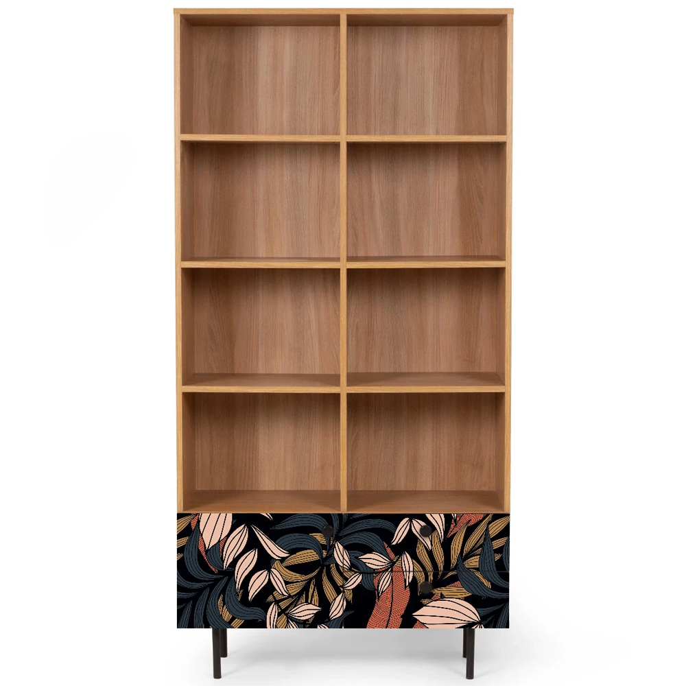 Широкий стеллаж с принтом Elise Rack