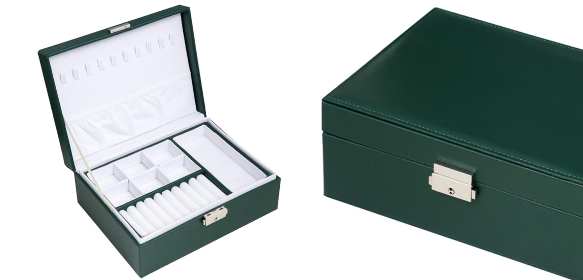 Шкатулка Ardon Jewerly Organizer Box dark green