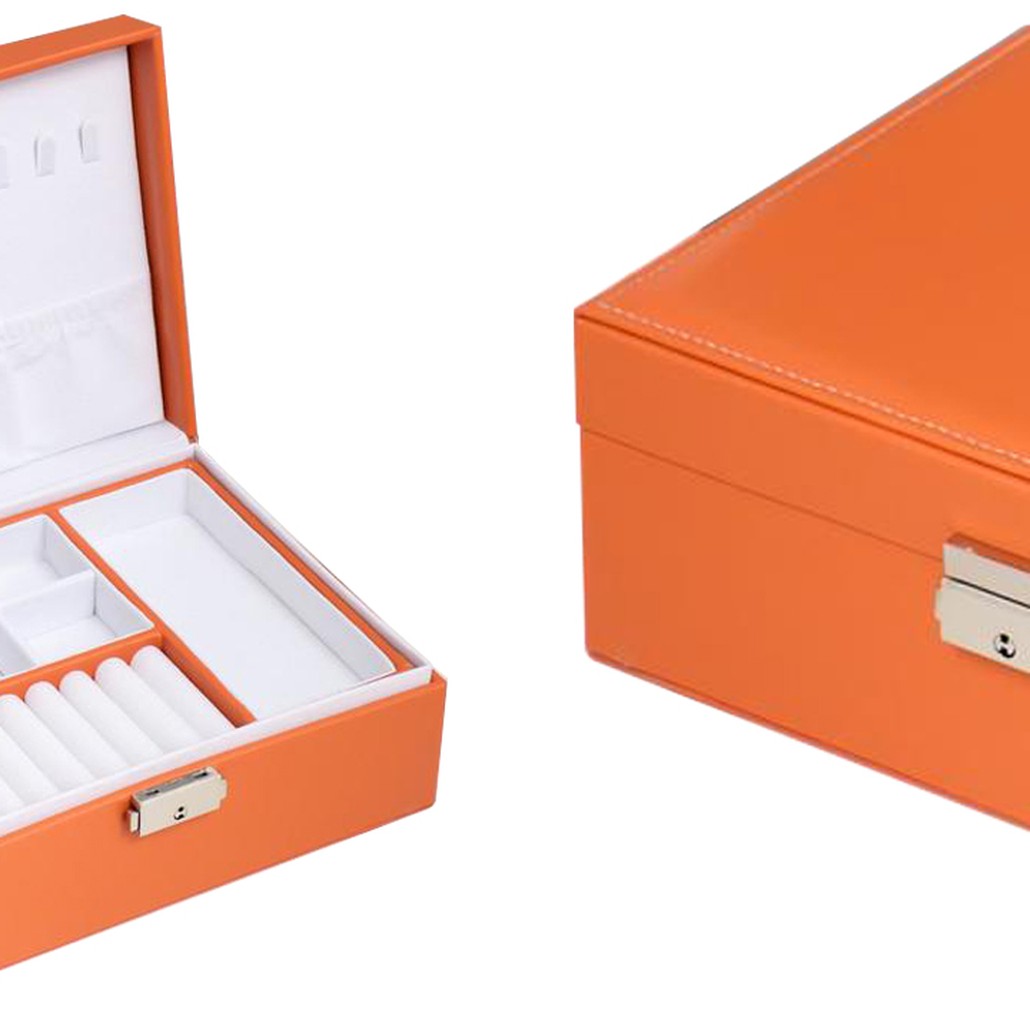 Шкатулка Auburn Jewerly Organizer Box orange