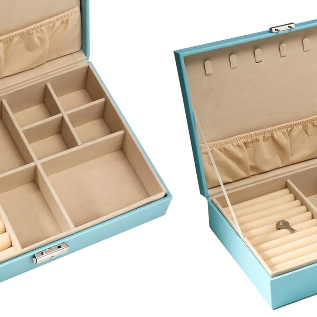 Шкатулка Azurine Jewerly Organizer Box light blue