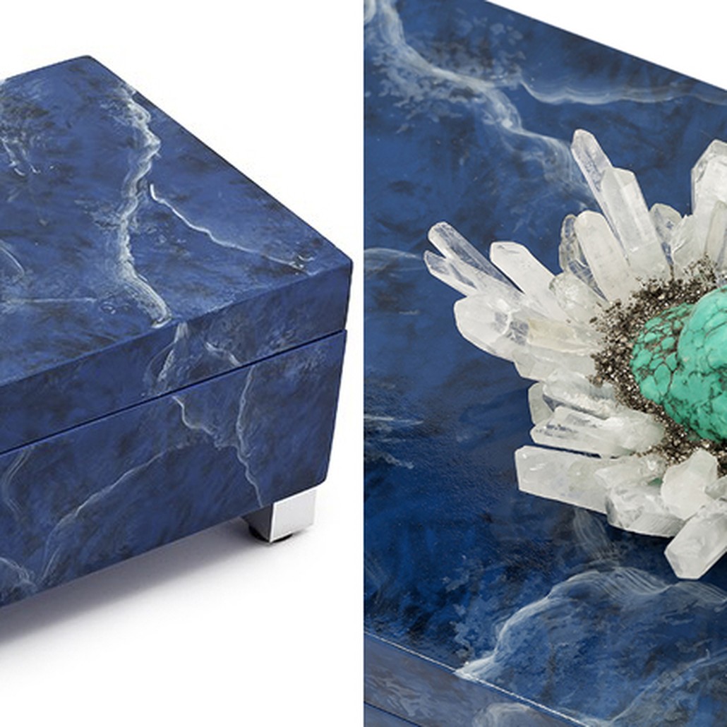 Шкатулка BOX KRIZIA BLUE