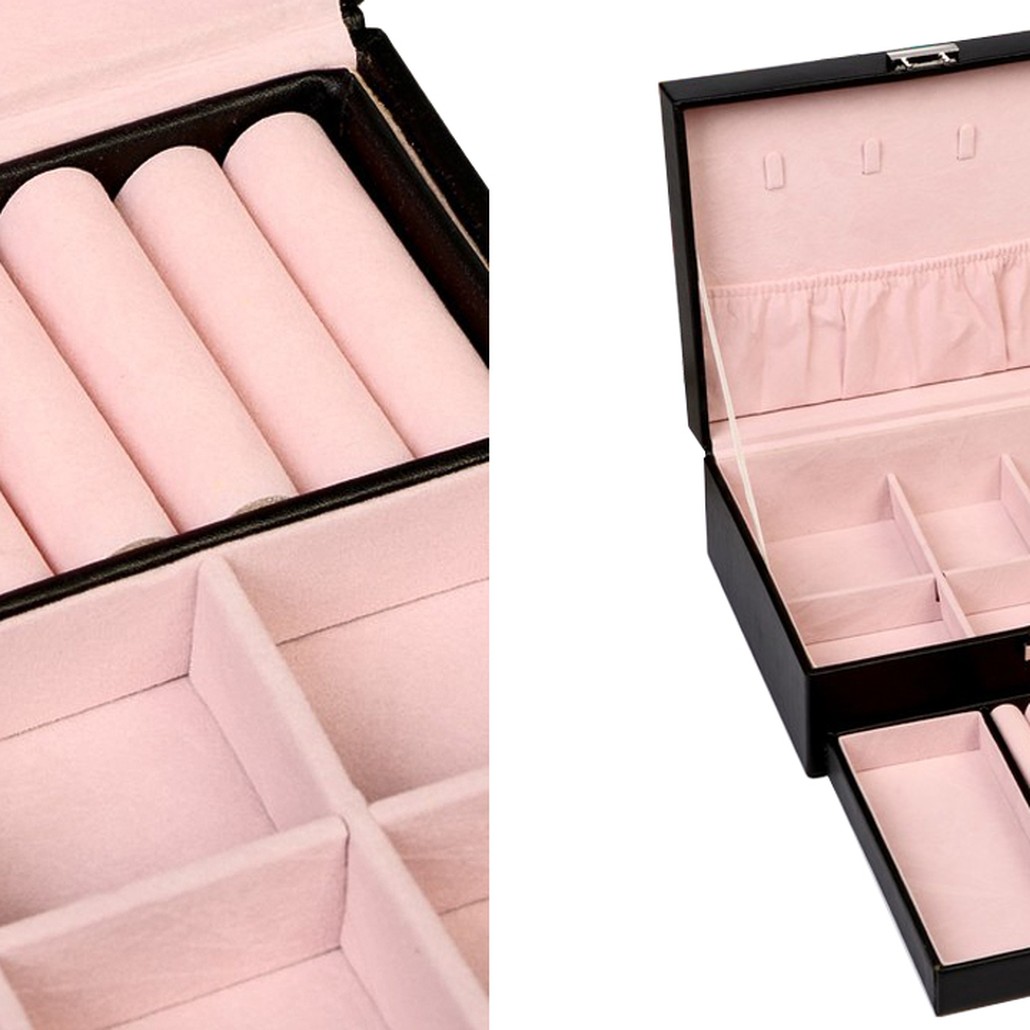 Шкатулка Brangwen Jewerly Organizer Box black
