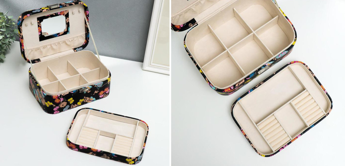 Шкатулка Butterflies Jewerly Organizer Box