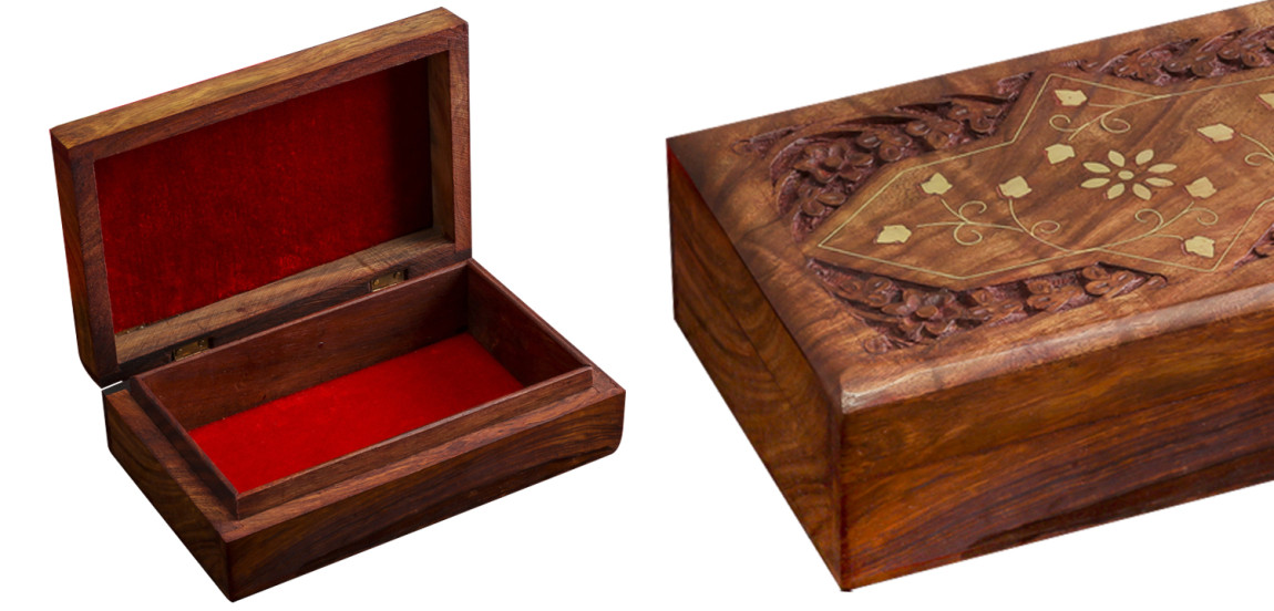 Шкатулка Damini Indian Inlay Box