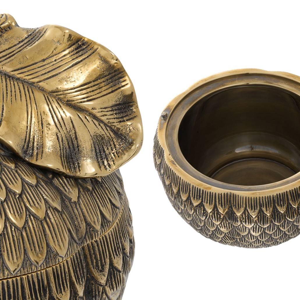 Шкатулка Eichholtz Box Custard Apple brass