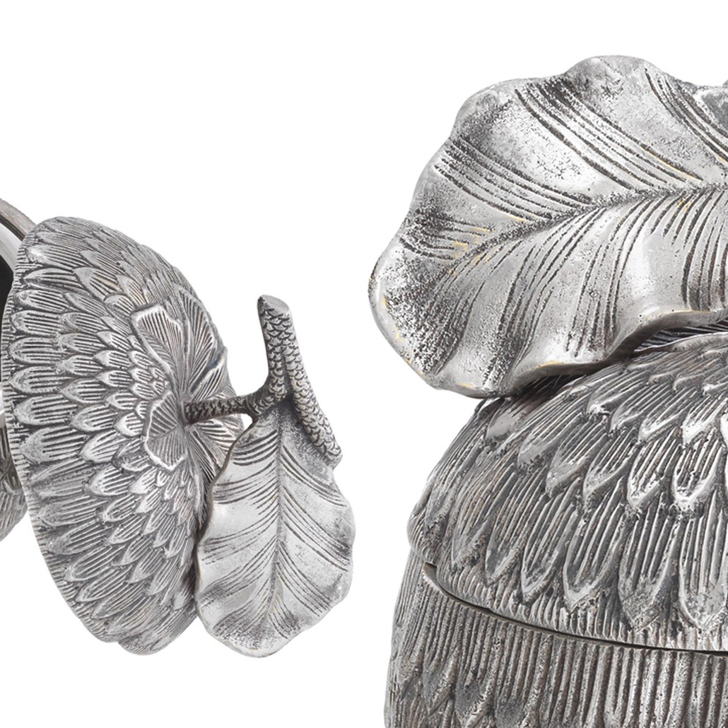 Шкатулка Eichholtz Box Custard Apple Silver