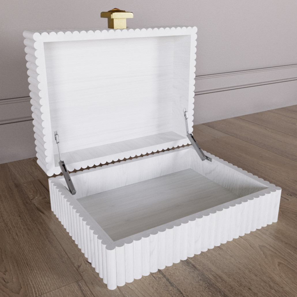 Шкатулка Elsa Dreams White