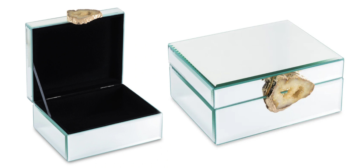 Шкатулка Glass Agate Box