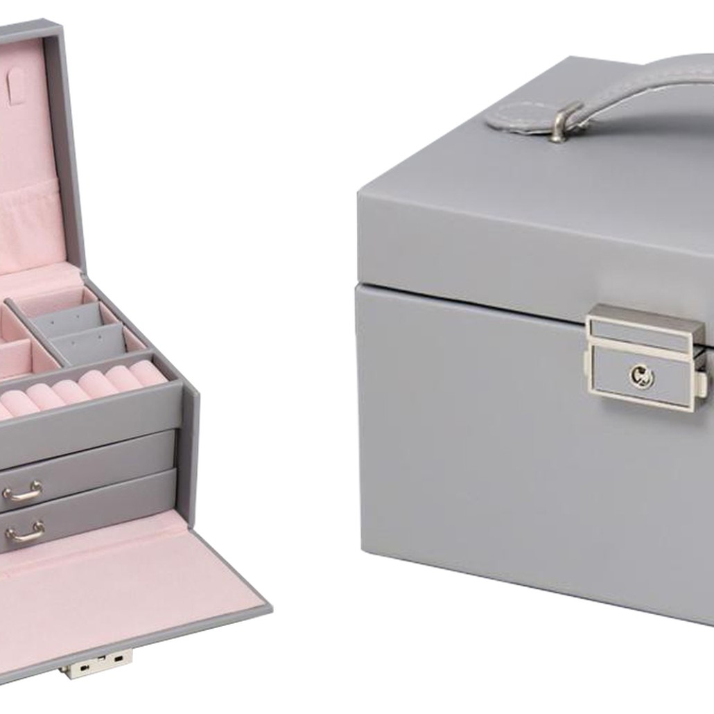 Шкатулка Graham Jewerly Organizer Box gray