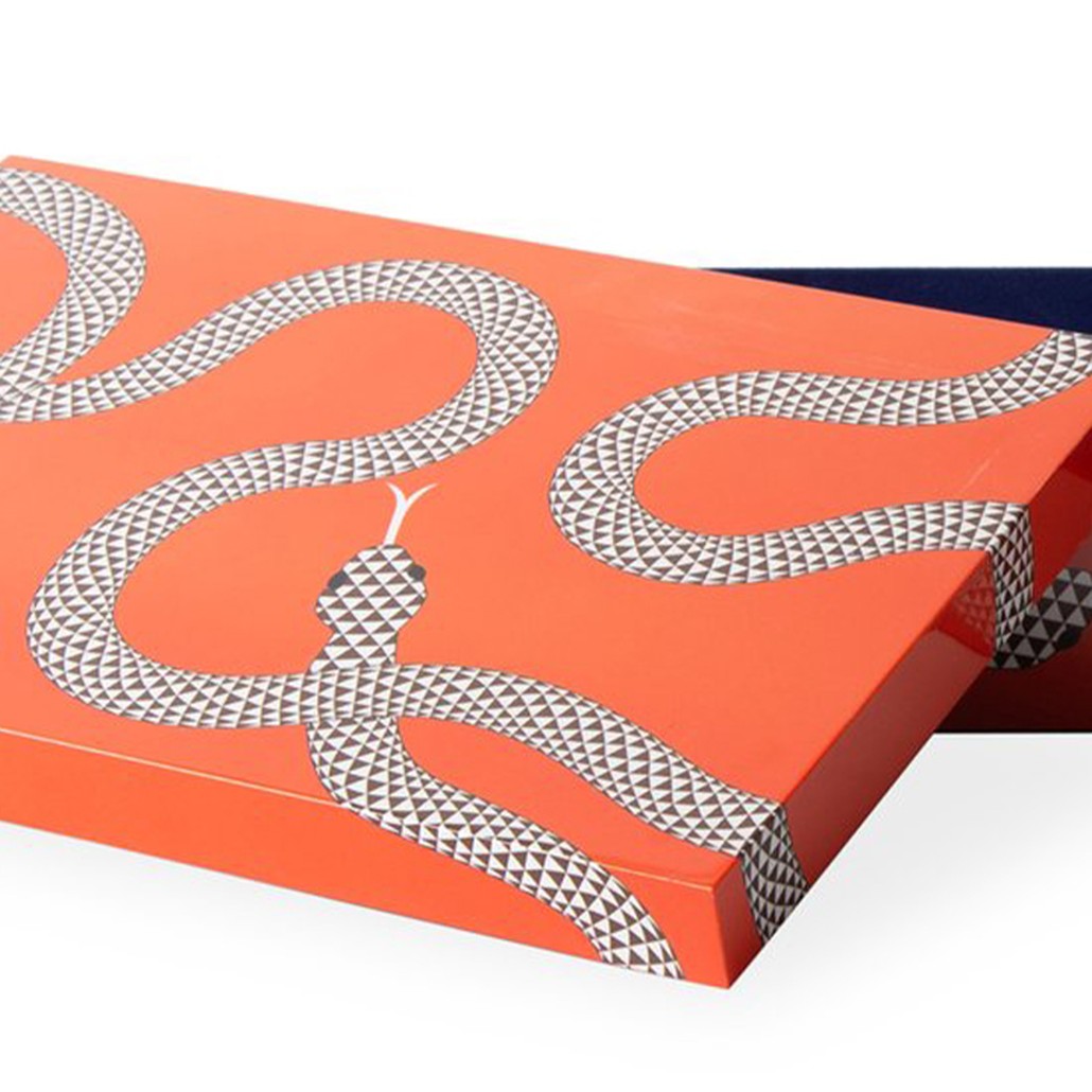 Шкатулка LARGE EDEN LACQUER BOX Jonathan Adler