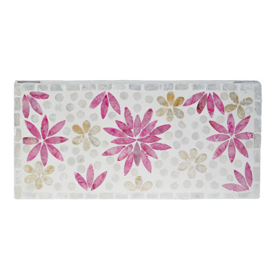 Шкатулка Oceane Bone Inlay White