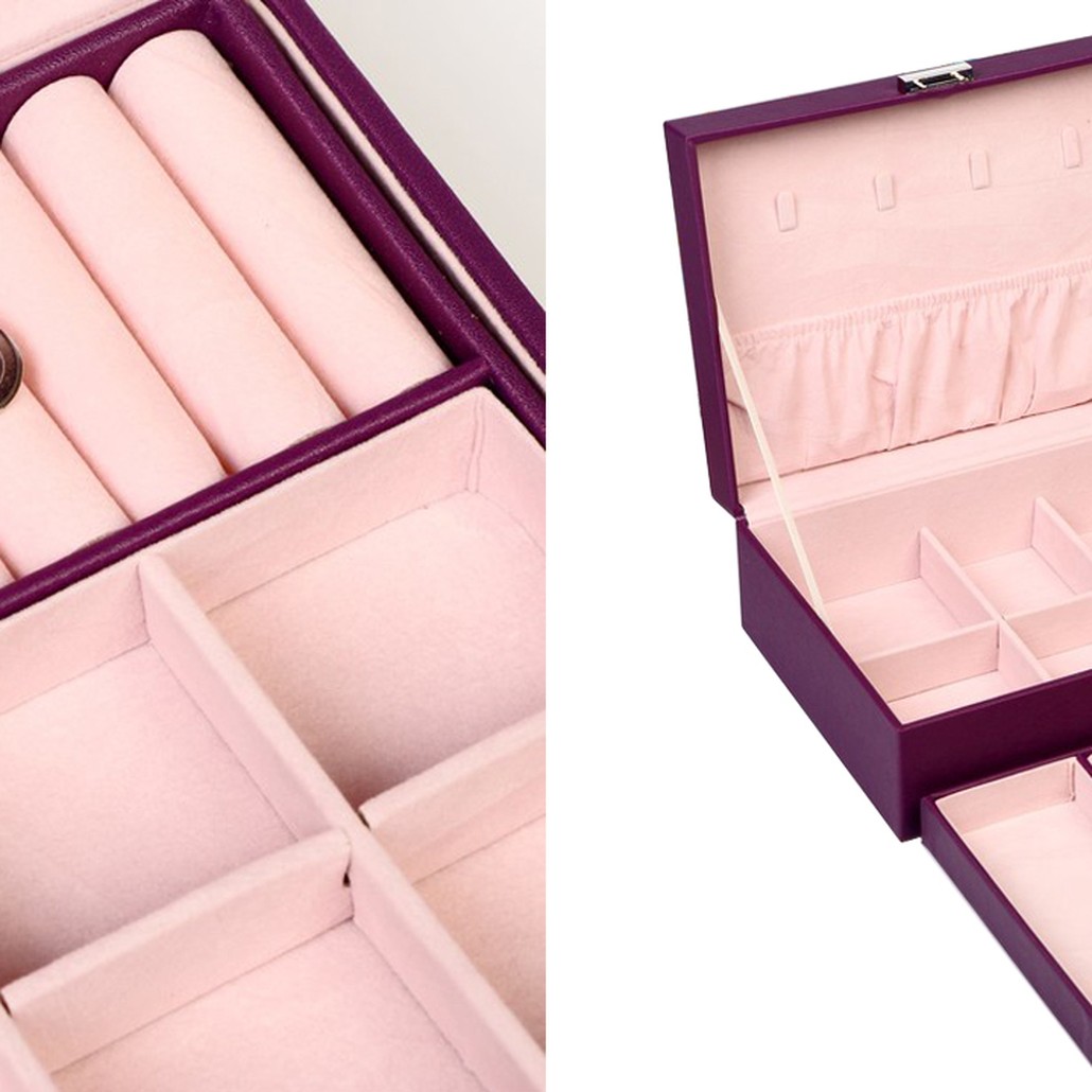 Шкатулка Porfirio Jewerly Organizer Box violet