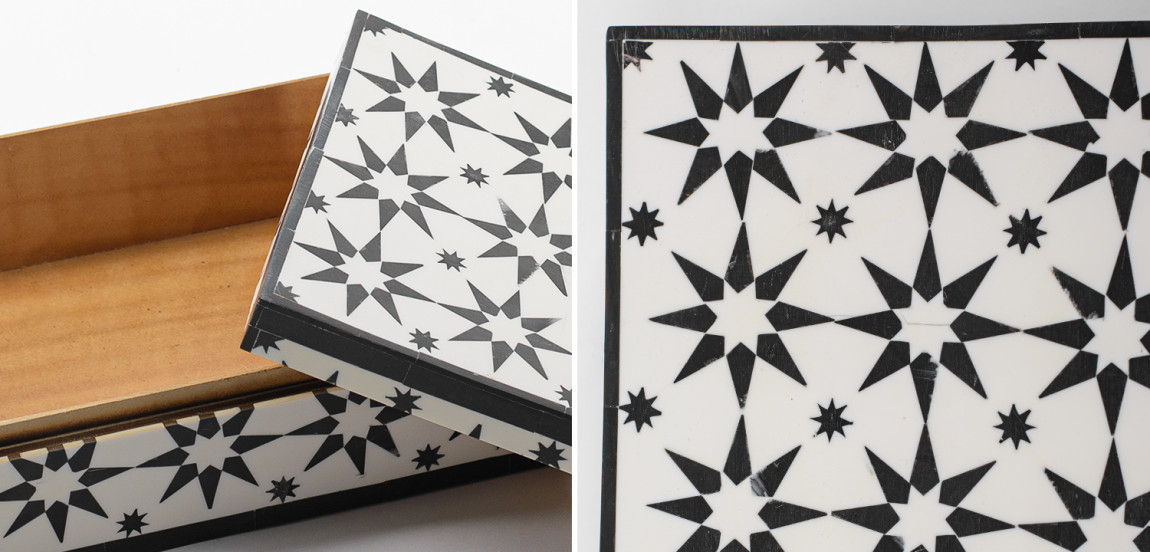 Шкатулка Stars Bone Inlay