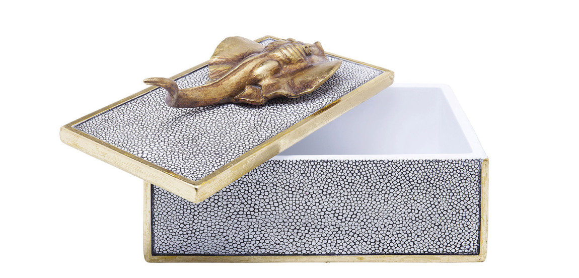 Шкатулка Stingray Золотой скат