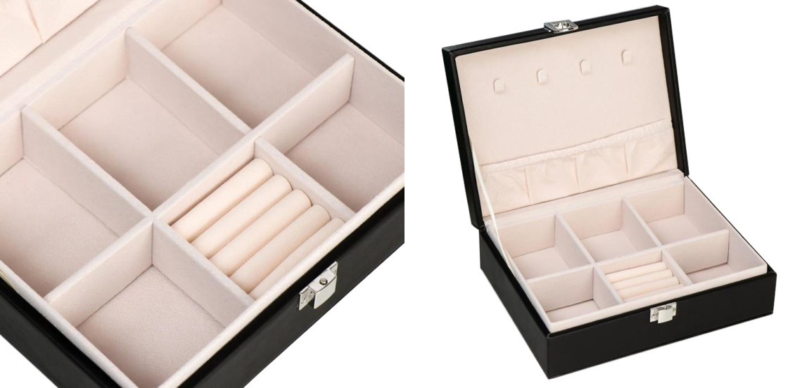 Шкатулка Vesper Jewerly Organizer Box black