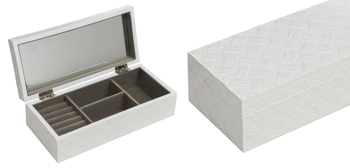 Шкатулка Weawing Wood White Box