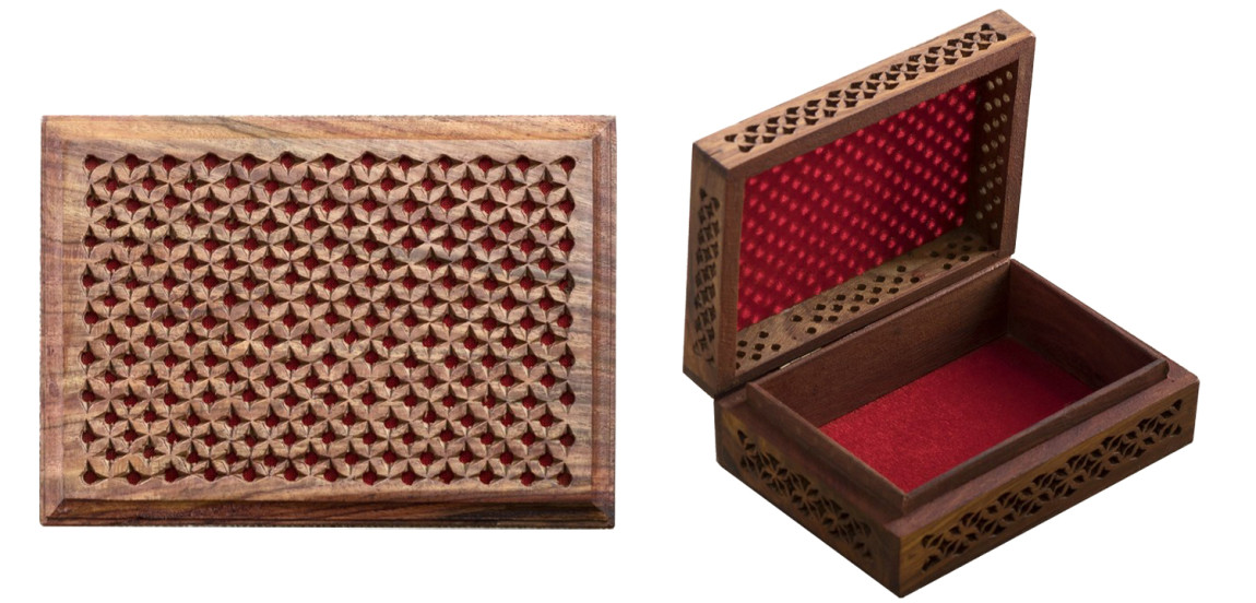 Шкатулка Yamini Indian Inlay Box