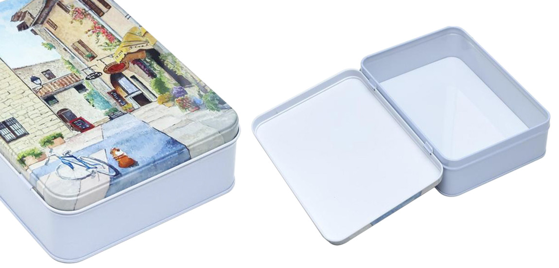 Шкатулка металлическая Sunny Street Rectangular Metal Box