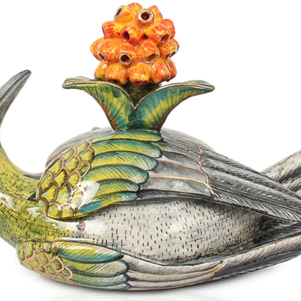 Шкатулка Птичка Sunbird Foral Box