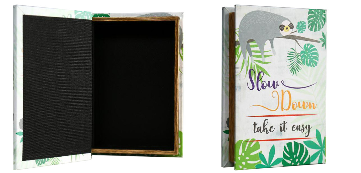 Шкатулка-книга Koala and Toucan Mirror Book Box