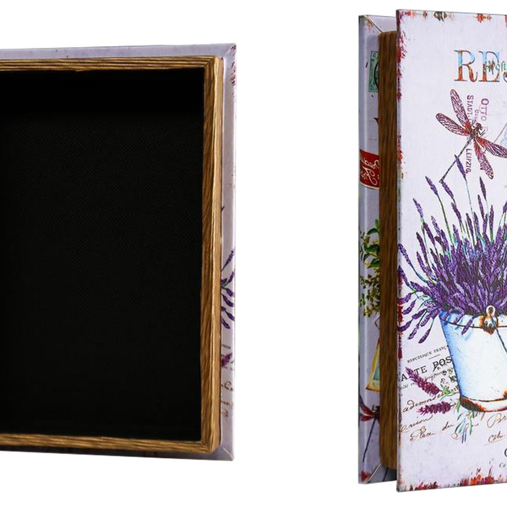 Шкатулка-книга Lavender Mirror Book Box