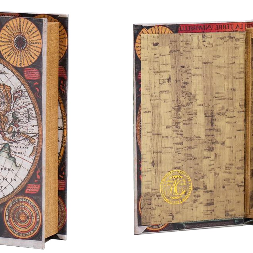 Шкатулка-книга Map of The World Book Box