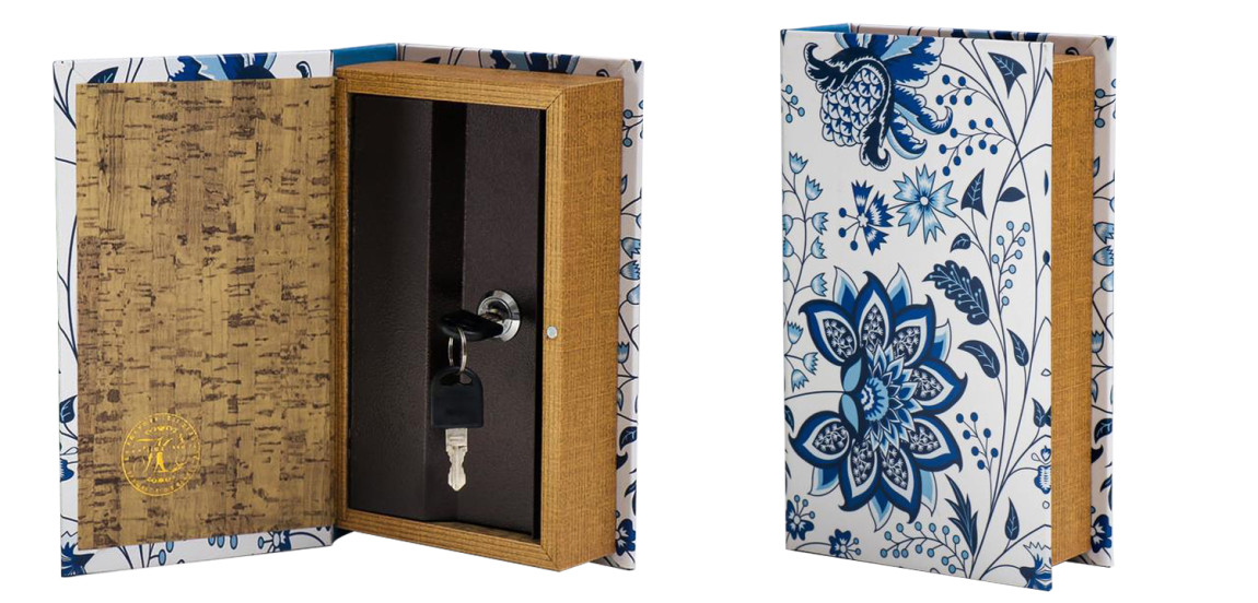 Шкатулка-книга с сейфом Fabulous Flowers Book Box