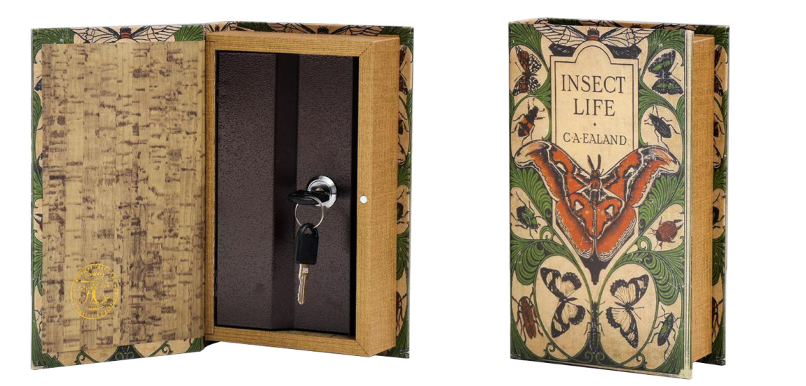 Шкатулка-книга с сейфом Insect Life Book Box