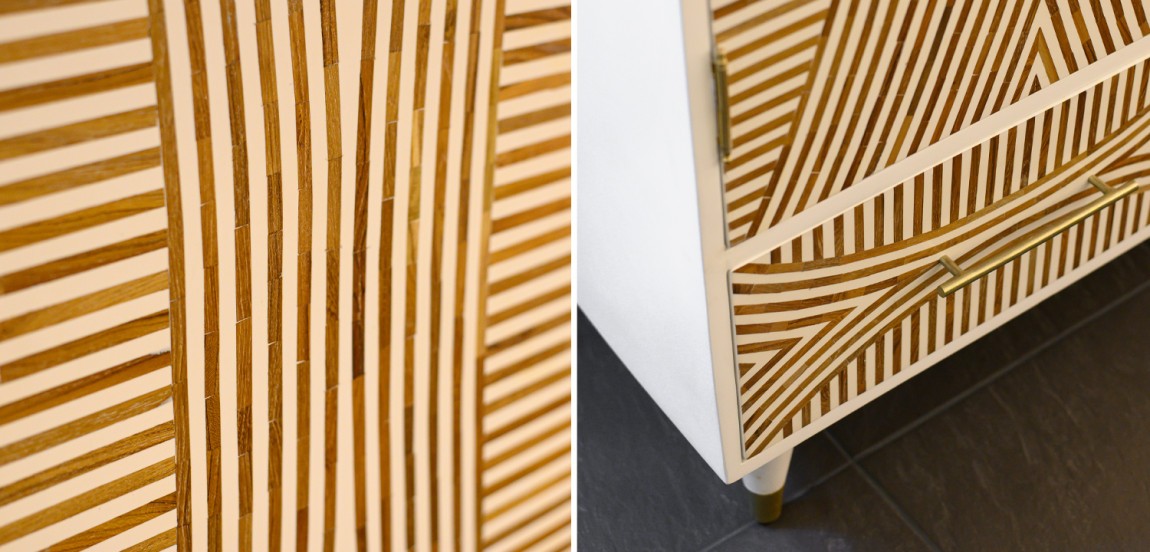 Шкаф Arc Bone Inlay