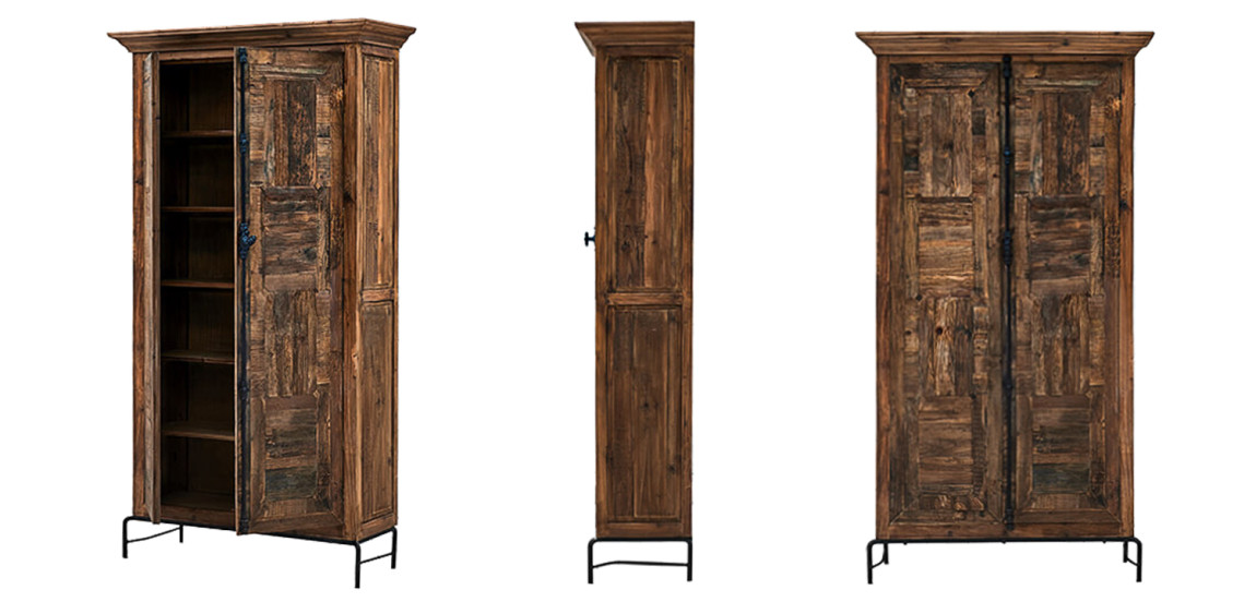 Шкаф Giancarlo Wood Wardrobe