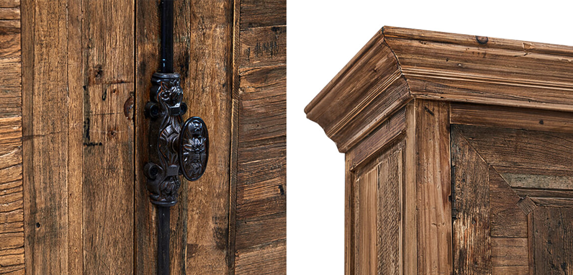 Шкаф Giancarlo Wood Wardrobe