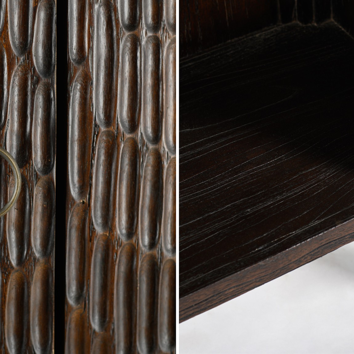 Шкаф Juniper Wood Carved Cabinet