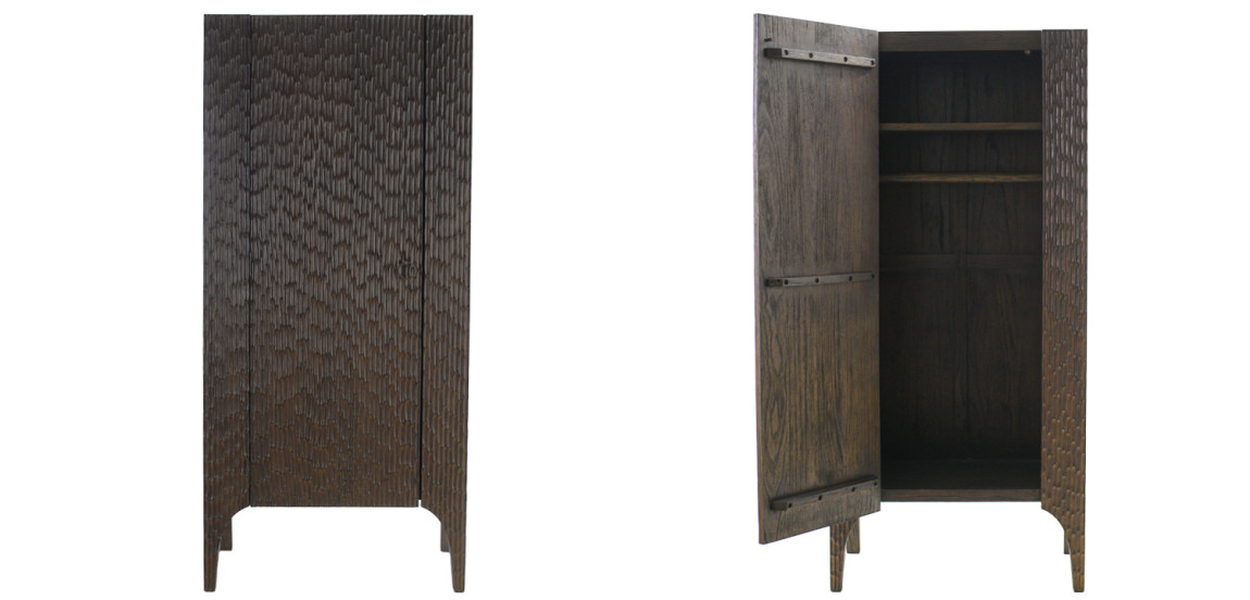 Шкаф Juniper Wood Carved Cabinet