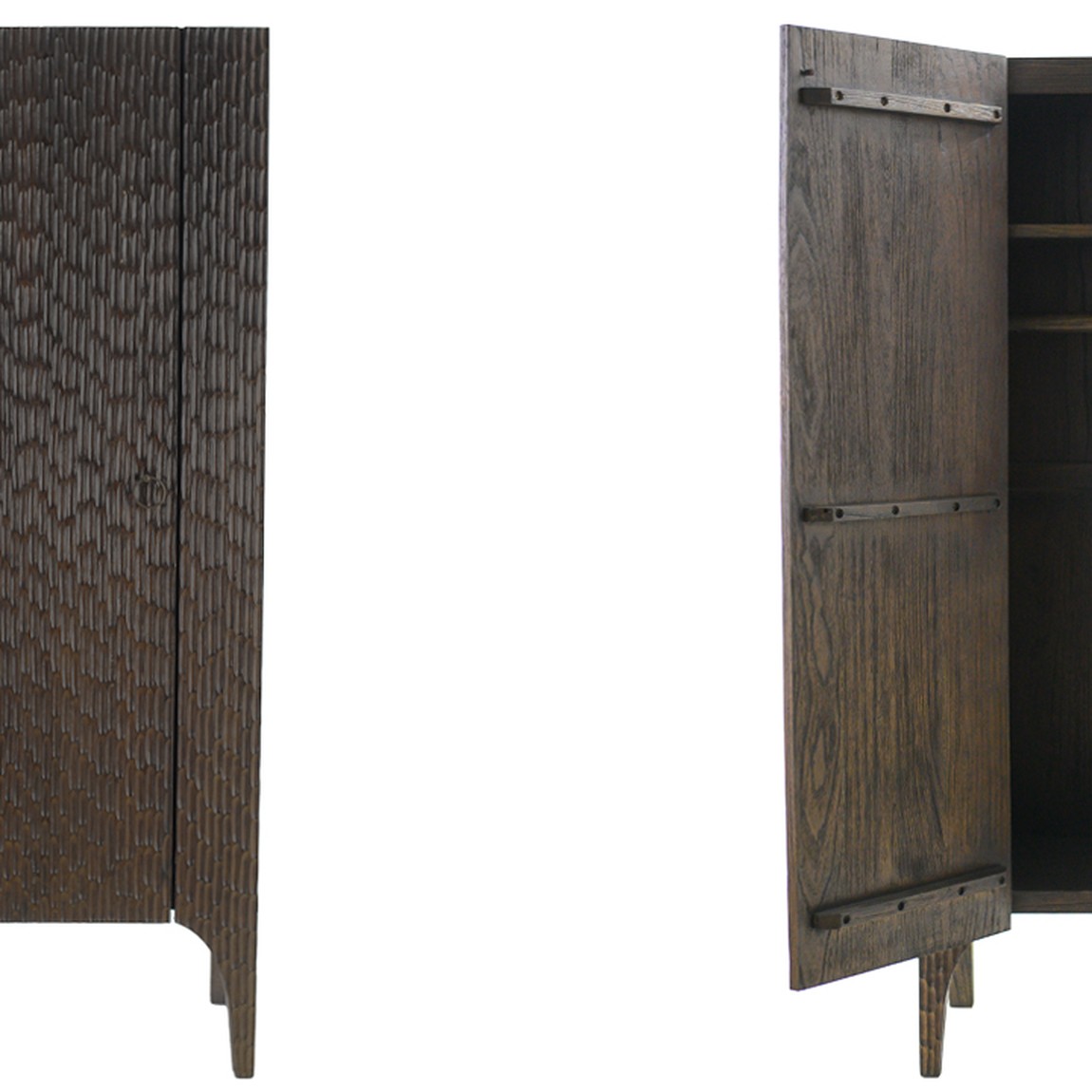 Шкаф Juniper Wood Carved Cabinet