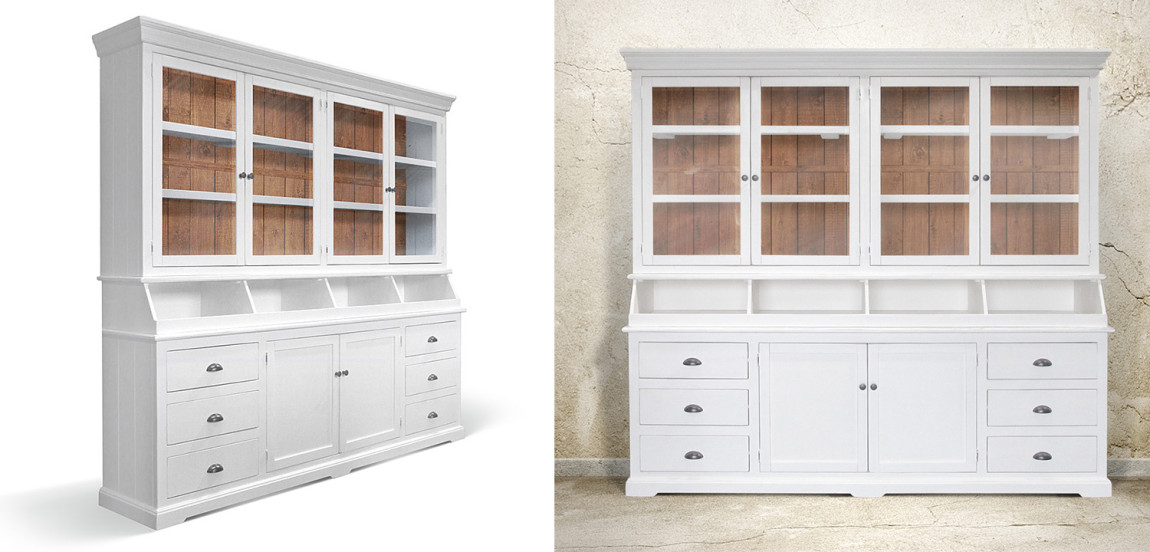 Шкаф Ruggerio Provence HARMONIE Glass Door big