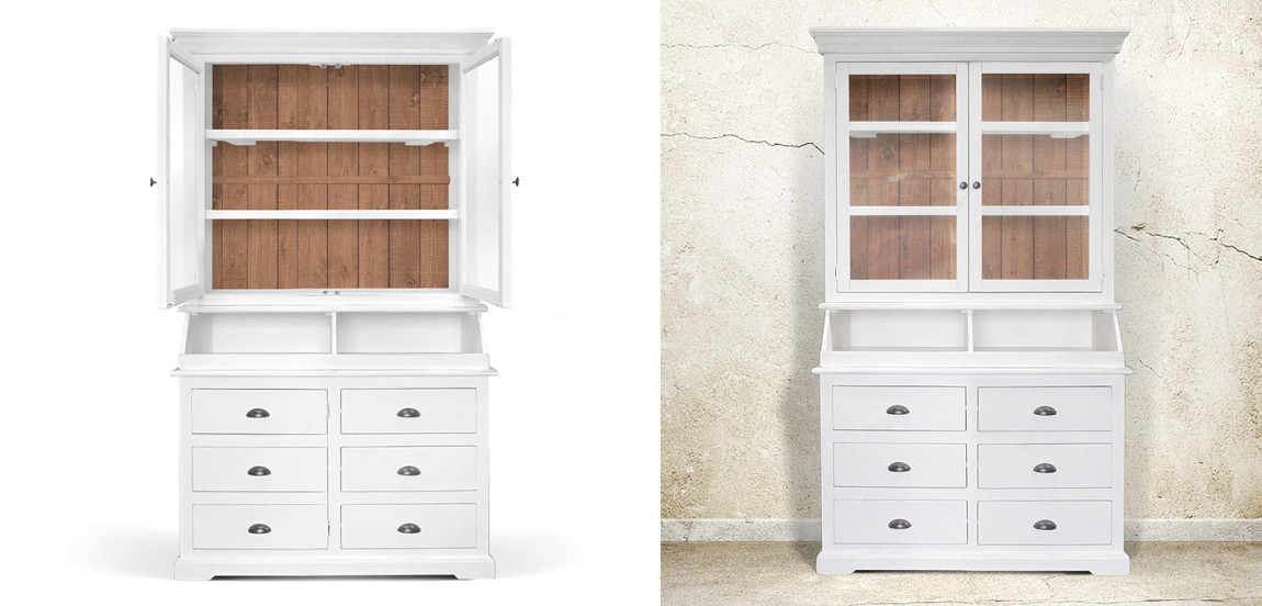 Шкаф Ruggerio Provence HARMONIE Glass Door small