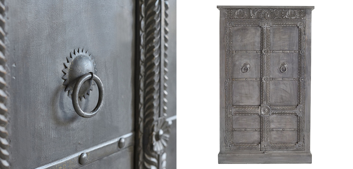 Шкаф Sudarshan Grey Mango Wardrobe