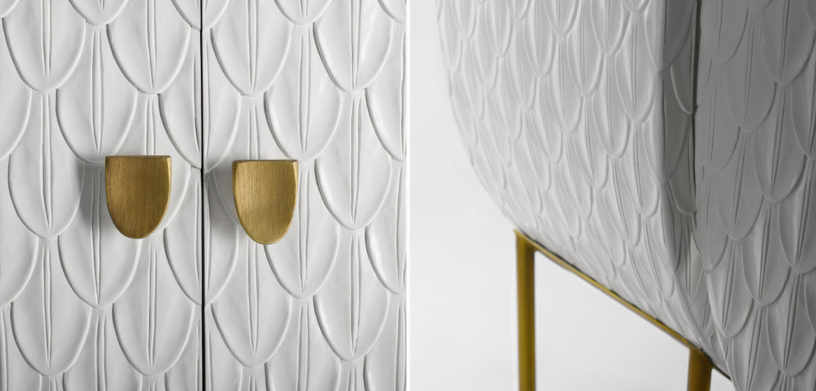Шкаф White Feathers Cabinet
