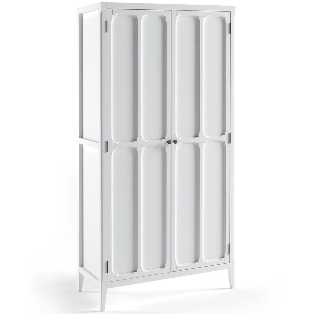 Шкаф белый Silva White Cabinet