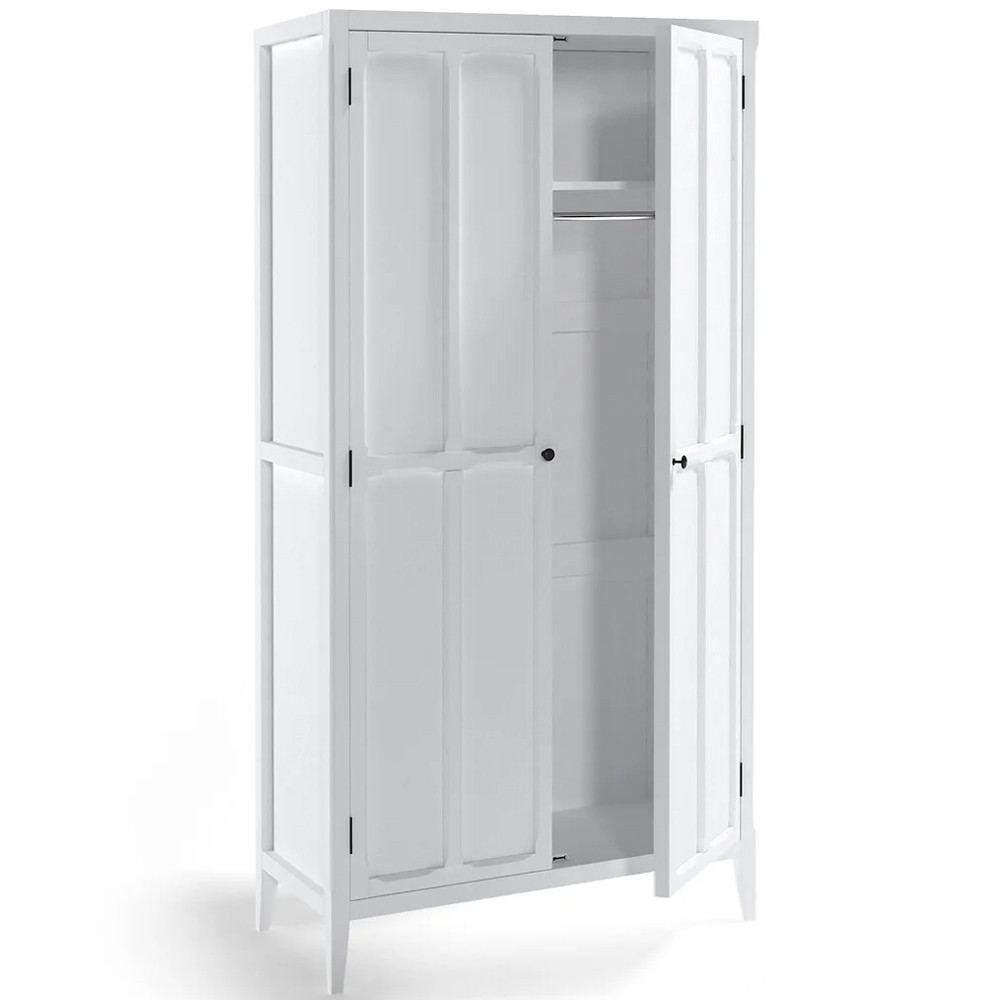 Шкаф белый Silva White Cabinet