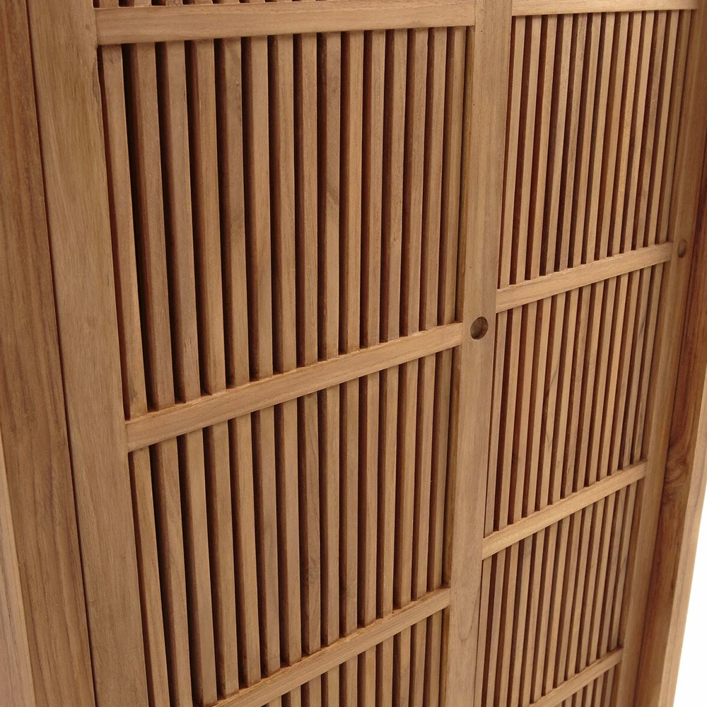 Шкаф из массива тика Okino Wood Cabinet
