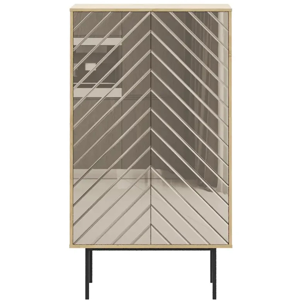 Шкаф с 2-мя зеркальными дверцами Serena Mirror Cabinet