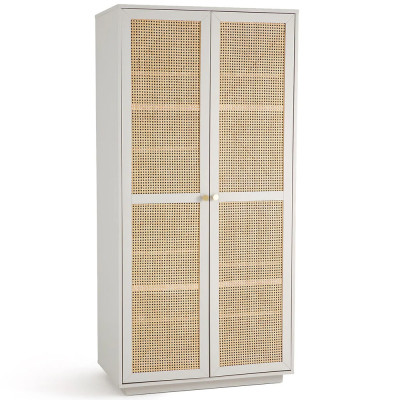 Шкаф с двумя дверцами из плетеного ротанга Tomio Wicker Furniture
